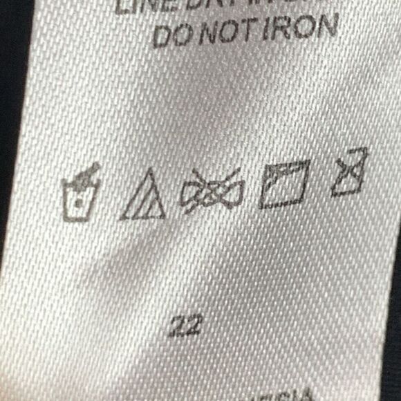 Ocean Dreams Signature Women's Elastic Waist Mini Swimsuit Skirt Black Size 22 - Picture 5 of 7